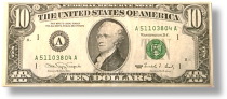 10-dollar bill
