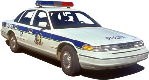 police car