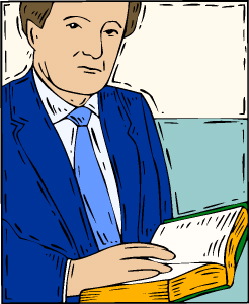 man reading