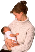 baby and mother