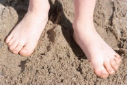 bare feet