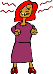 woman mean