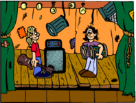stage curtain