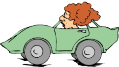 woman driving
