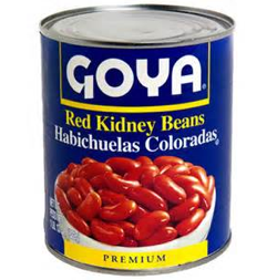 a can of kidney beans