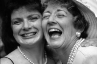 two women