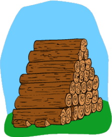 log pile