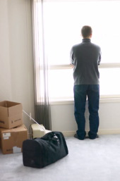 behind in the rent