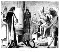 moses before pharaoh