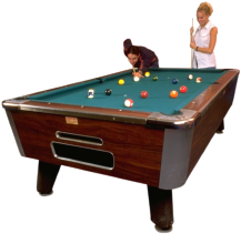 shooting pool