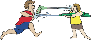 squirt guns