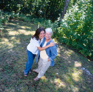 two women